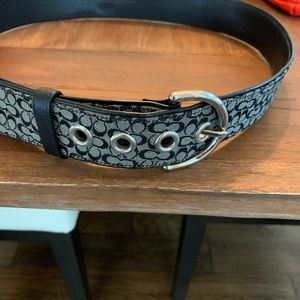 Coach Belt in Black